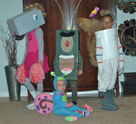 spongebob characters costumes halloween